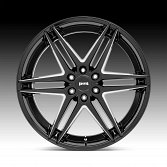 Dub Dirty Dog S267 Gloss Black Milled Custom Wheels 3